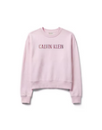 Sweat com Logo - Rosa