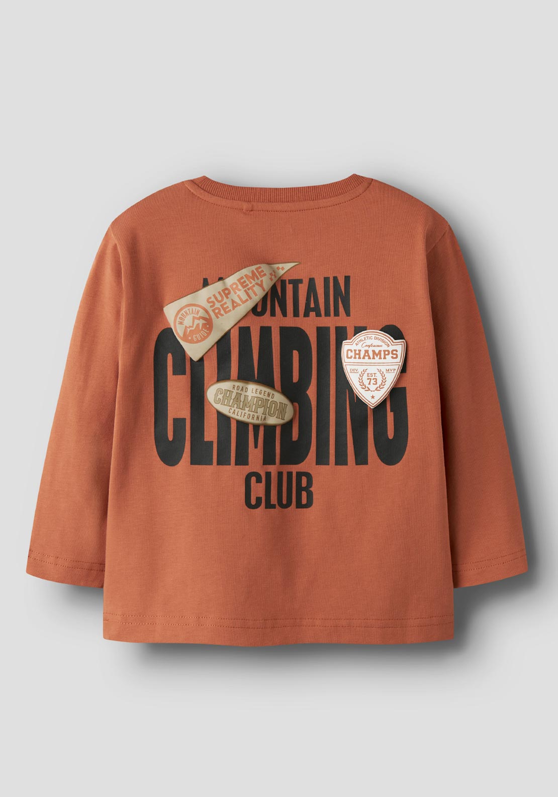 Camisola de Manga Comprida - Laranja