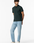 Jeans Austin Straight Fit - Azul Claro