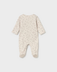 Babygrow com Pé - Bege