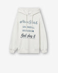 Hoodie Estampado - Branco