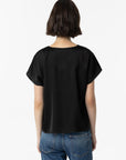 Blusa de Manga curta - Preto