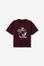 T-shirt Estampada - Bordo