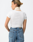 Top Estampado - Branco