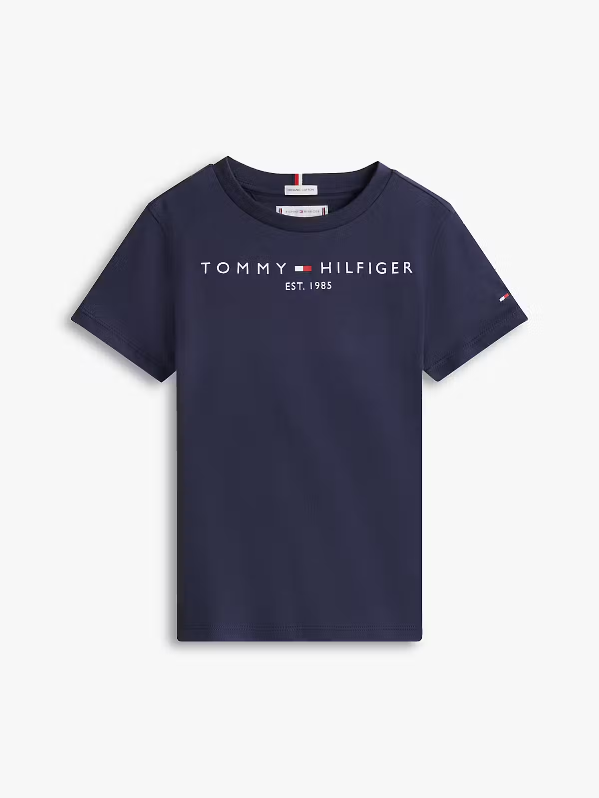 T-shirt com Logo - Marinho