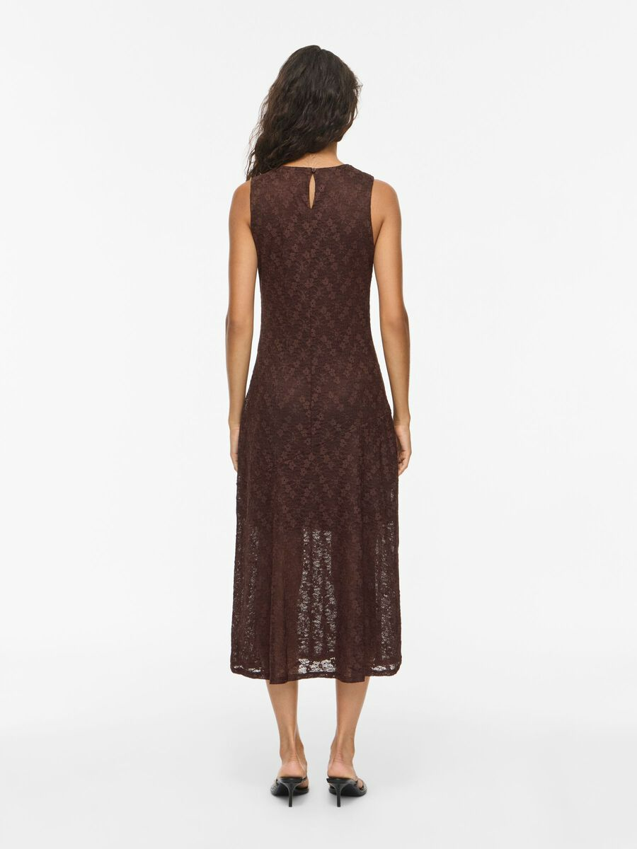 Vestido Midi - Castanho