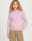 Hoodie com Logo - Rosa
