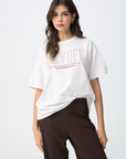 T-shirt Estampada - Branco
