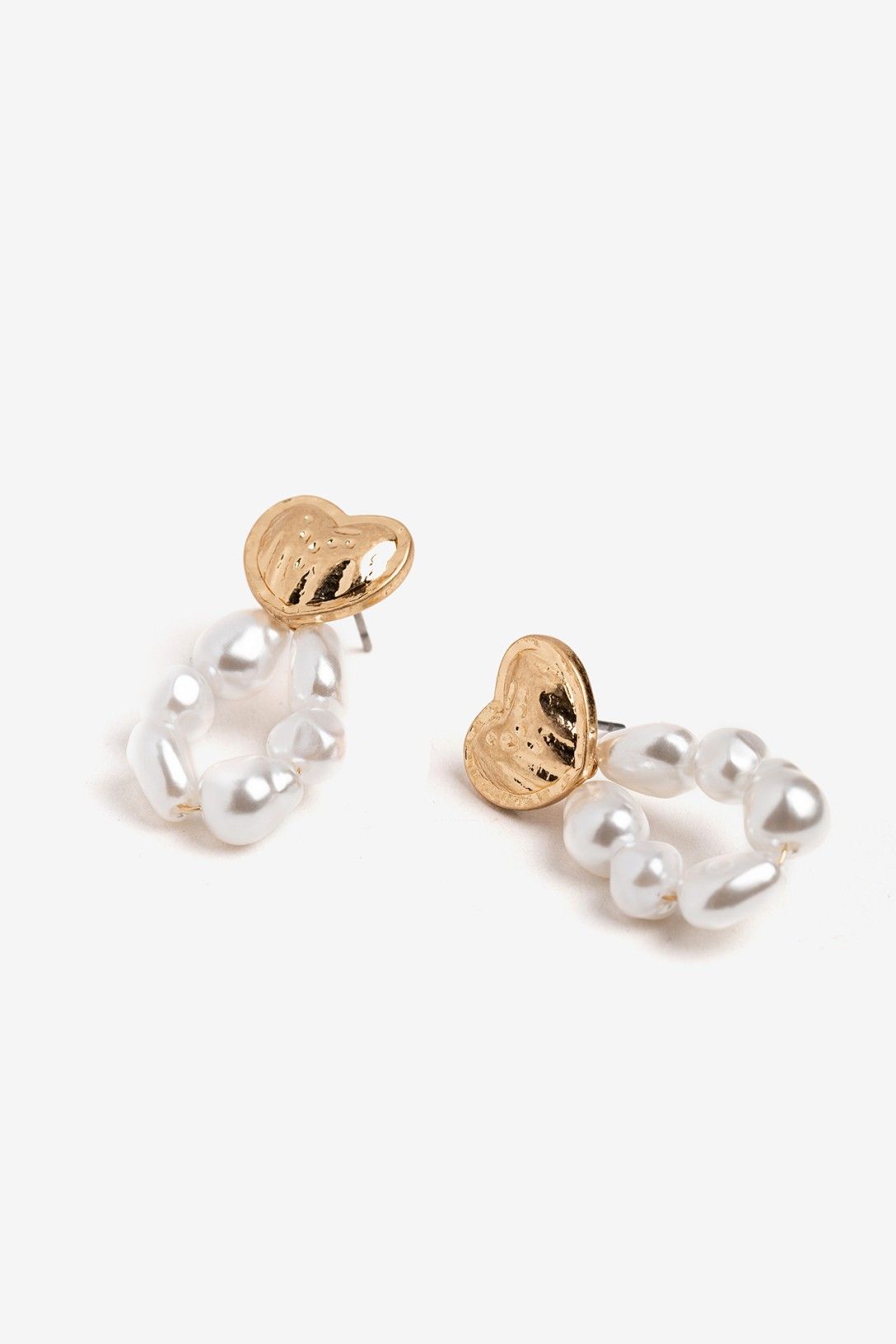 Brincos Coração - Dourado