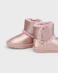 Botins Metalizado Lantejoulas - Rosa