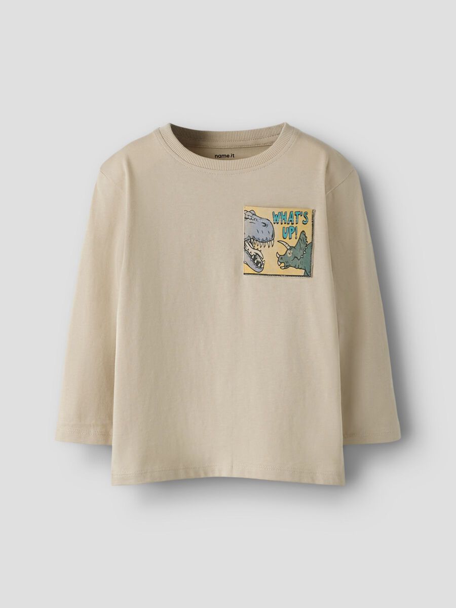 Camisola de Manga Comprida - Bege