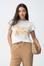 T-shirt Estampada - Branco
