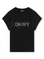 T-shirt com Brilhantes - Preto