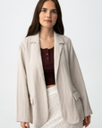 Blazer Relaxed - Cinza