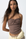 Top Bandeau - Castanho