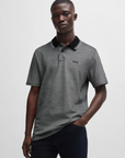 Polo Bicolor - Preto