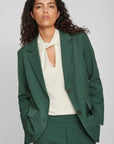 Blazer com Bolsos - Verde