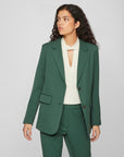 Blazer com Bolsos - Verde